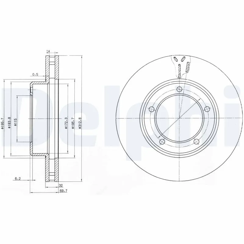 DELPHI BG3558