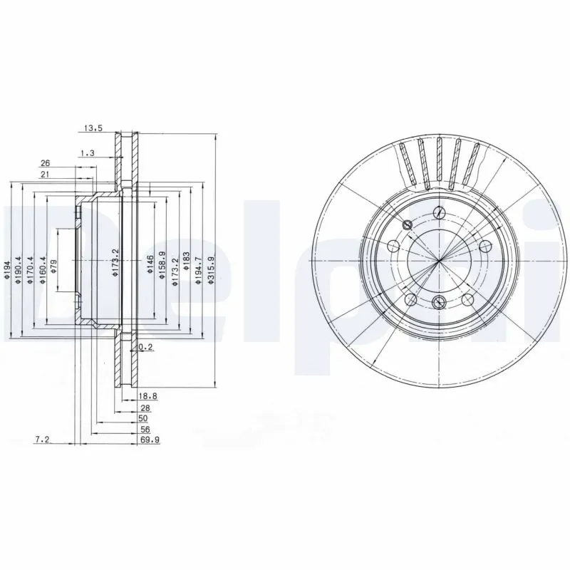 DELPHI BG3039