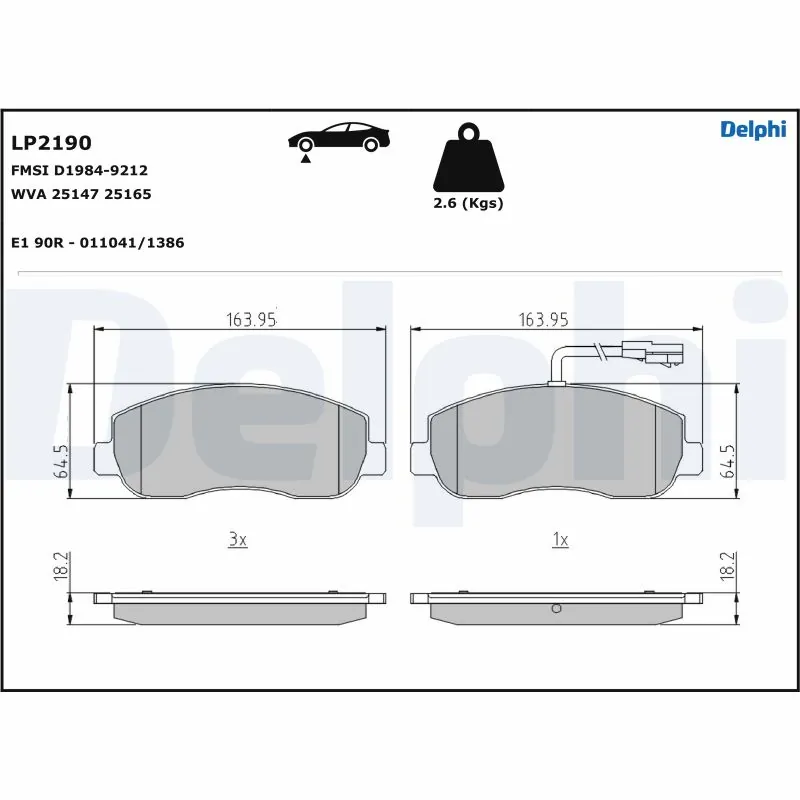 DELPHI LP2190