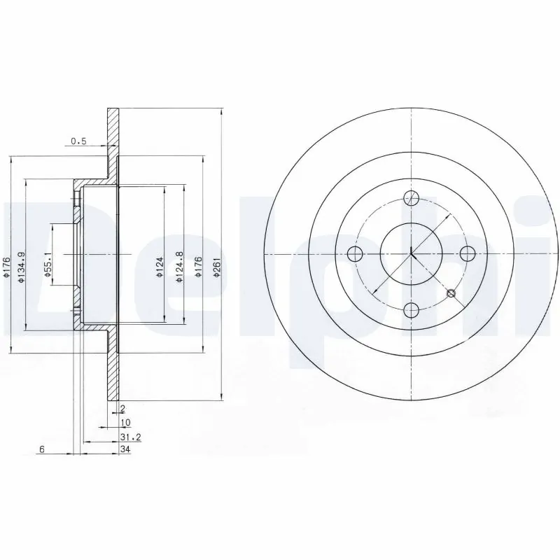DELPHI BG3556