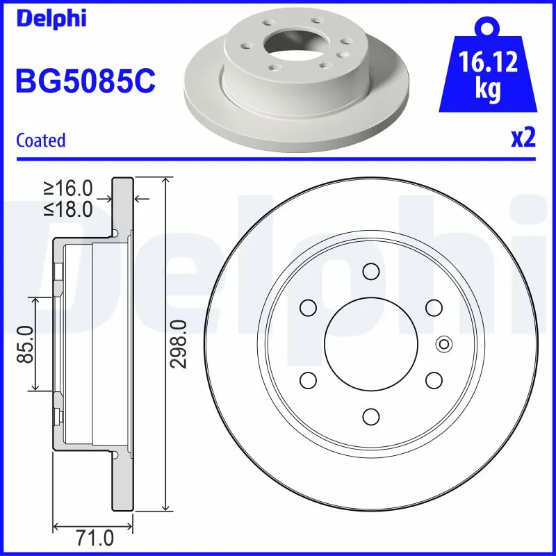 DELPHI BG5085C