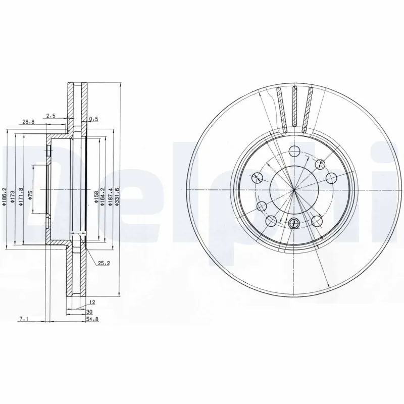 DELPHI BG3628
