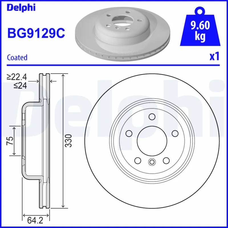 DELPHI BG9129C