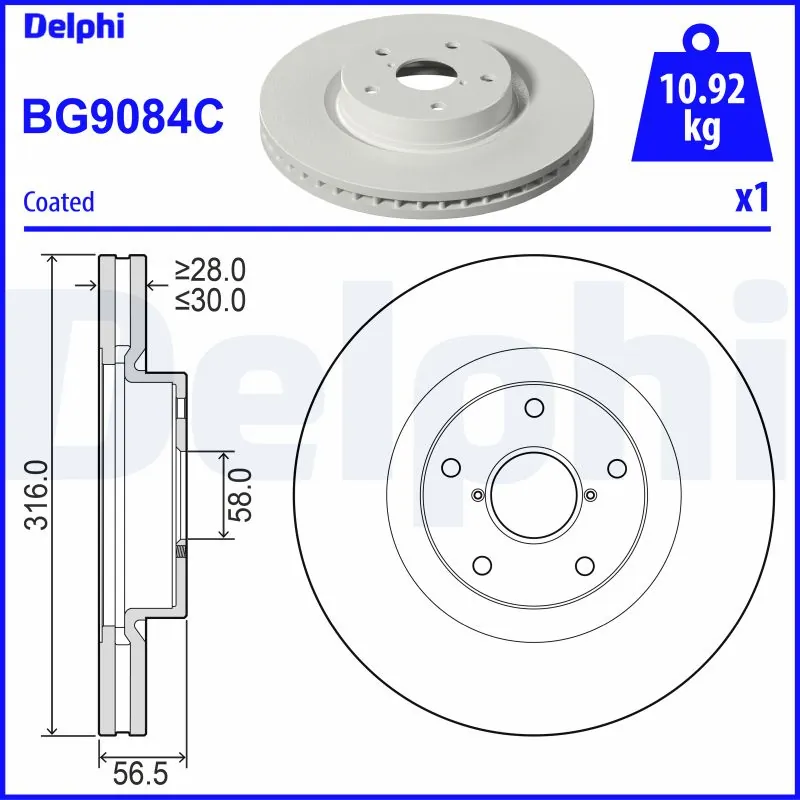 DELPHI BG9084C