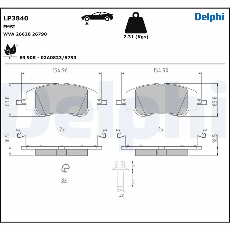DELPHI LP3840